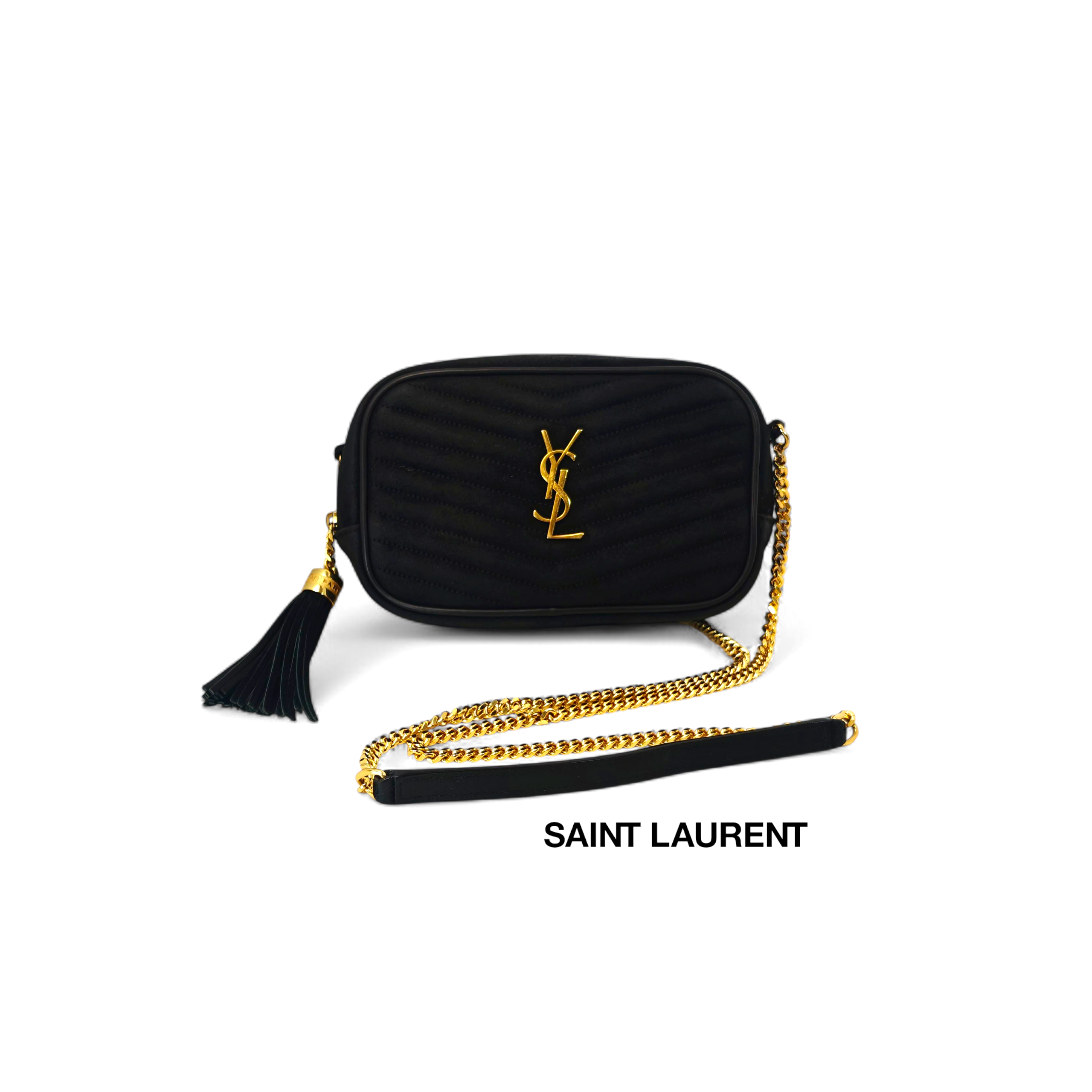 Saint Laurent 'Camera Lou' Black