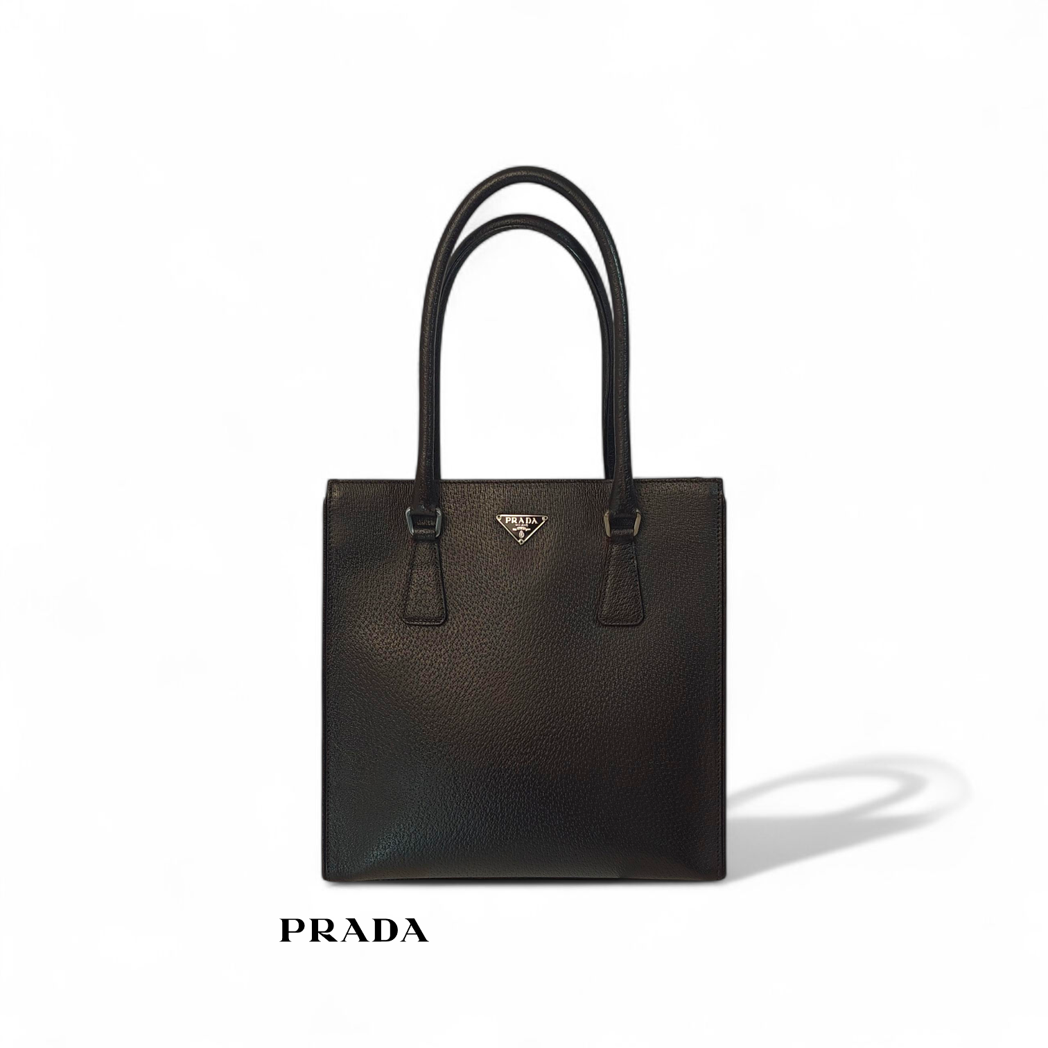 Prada 'Cinghiale tote bag' Brown Leather