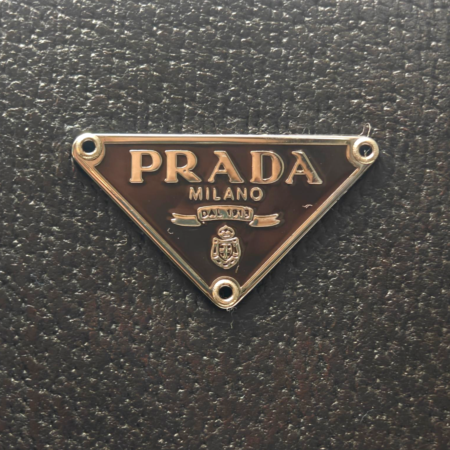 Prada 'Cinghiale tote bag' Brown Leather