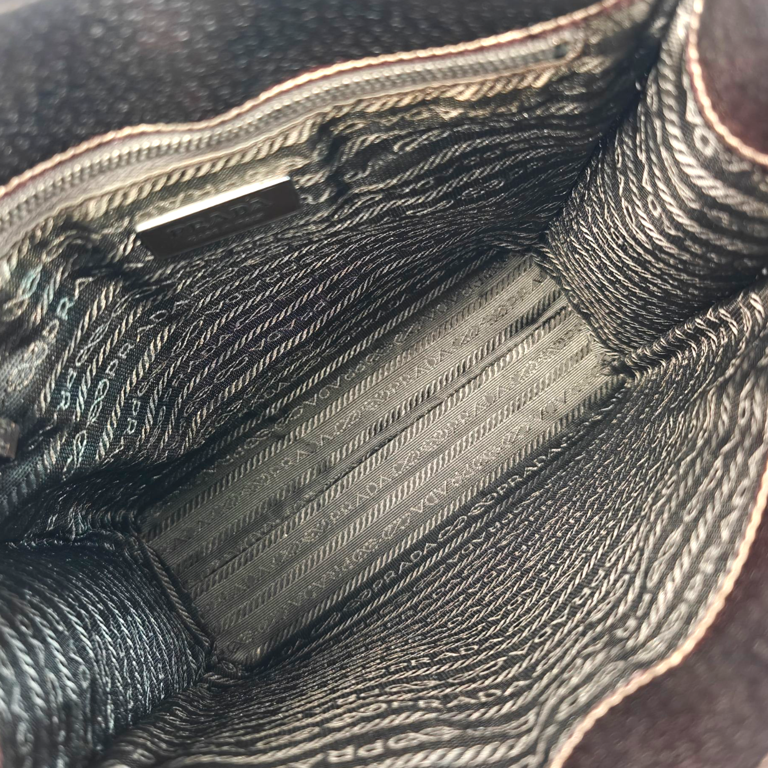 Prada 'Cinghiale tote bag' Brown Leather